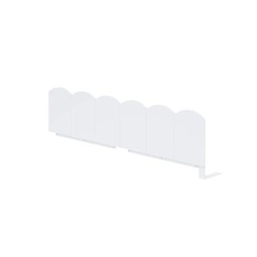 Imagem de Kit Grade de Proteção Dupla New Garden Casatema Branco