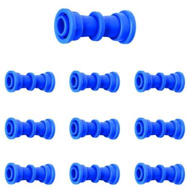 Imagem de Kit 10 União de 16mm para Mangueira Gotejadora com Anilhas - Agrojet