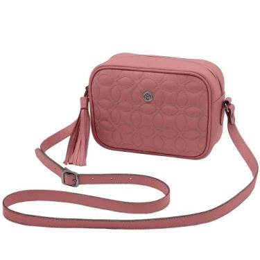 Imagem de Bolsa de Couro Mariart Gardênia, Blush