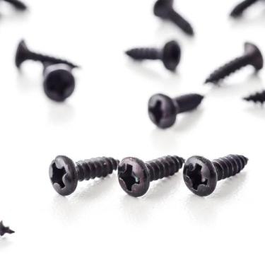 Imagem de Parafuso Pontes Preto WO3.0X12-BK (24 Unidades) Spirit - Spirit guitar