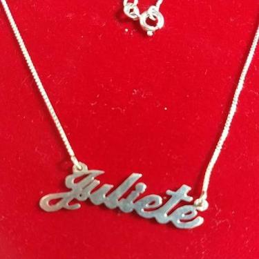 Imagem de Colar com nome prata 950 Todos os nomes