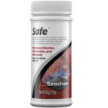 Imagem de Seachem Safe Remove Cloro, Cloramina E Amonia - 50g