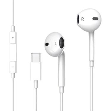Imagem de Fone de Ouvido com fio 1MT N244604-7 Branco - Quanhe