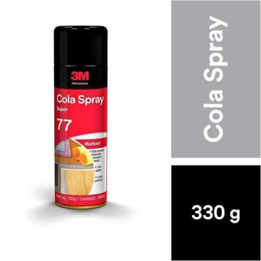 Imagem de Adesivo 3M Super 77 Cola Isopor Papel Acetato e Cortiça