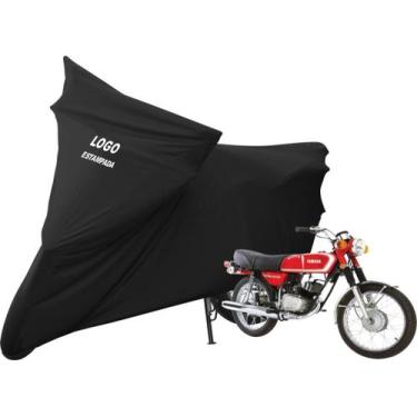Imagem de Capa De Moto Yamaha RD 50 Sob Medida Com Logo - Mz, Preta