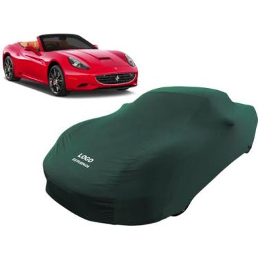 Imagem de Capa Para Carro Ferrari California Proteção Contra Riscos - Mz, Verde