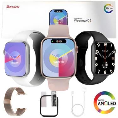 Imagem de Smartwatch Relógio Inteligente Lançamento W99+ Pro Original Microwear 