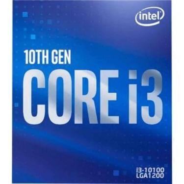 Imagem de Processador Intel Core I3-10100, Cache 6mb, 4.30 Ghz, Lga 1200 - Box