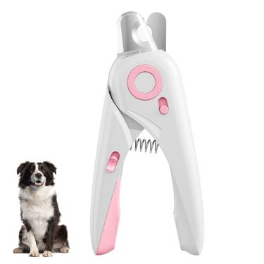 Imagem de Cortador de Unha Pet Cao Gato Cachorro Animal de Estimaçao Lixa de Unha Lanterna Led Eficiente Confortavel Seguro Resistente