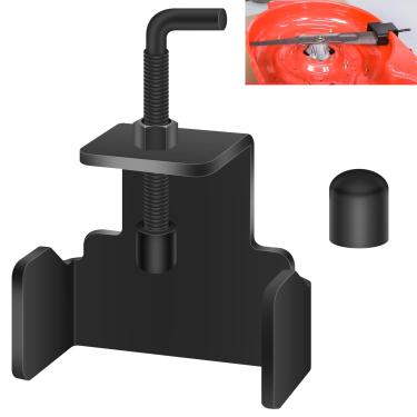 Imagem de AMTHKNO Ferramenta de remoção de lâmina de cortador de grama 490-850-0005 compatível com cortadores de grama Arnold/MTD para modelos de lâmina única e dupla, com decks de até 106 cm