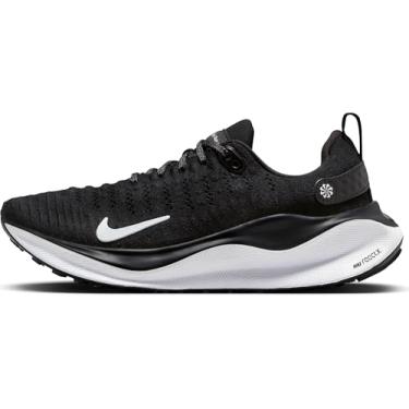 Imagem de Nike Tênis de corrida feminino InfinityRN 4 (DR2670-003, preto/branco/preto), Cinza/branco/preto, 34