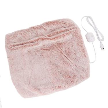 Imagem de Aquecedor de Pés Aquecido Elétrico, Dupla Face, Usb, Com Proteção contra Superaquecimento, Material de Algodão para Homens e Mulheres, para Uso No Inverno (Estilo A)