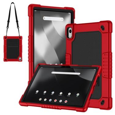 Imagem de Kebiory Capa para Walmart Onn 27.9 cm Tablet Pro 2024/Onn 11 polegadas Tablet Pro (100146660) Capa de silicone macio adequada para crianças com alça de ombro para Walmart Onn 11 polegadas Tablet Pro