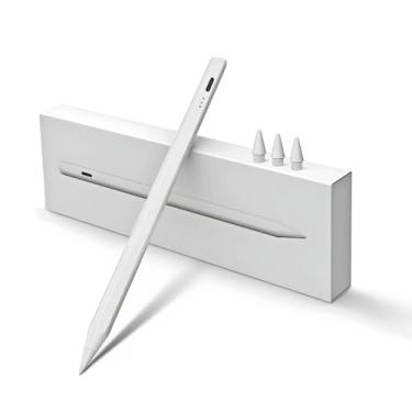 Imagem de Caneta Digital Universal Touchscreen Ponta Fina Digital Capacitiva de Alta Sensibilidade Ponta Fina Bateria Recarregável Compátivel com iOS Universal PREMIUM