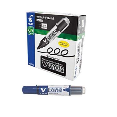 Imagem de Pincel Quadro Branco Wbma-Vbm Recarreg.Refil Azul Pilot, Multicor, pacote de 12