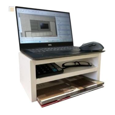 Imagem de Suporte Base Para Monitor Notebook Tela Ergonômico Mdf - Inffinity, BR