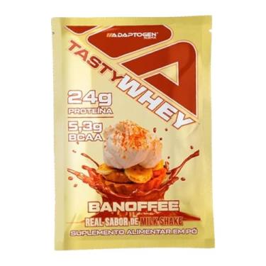 Imagem de Tasty Whey 3W - 1 Sachê 32g Banoffee - Adoptogen
