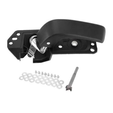 Imagem de REPAIROCK Maçaneta de porta interior para Chevrolet Silverado 2500 HD 2007-2014 para Chevrolet Silverado 1500 Maçaneta dianteira esquerda interna maçaneta de puxar Nº 20833606