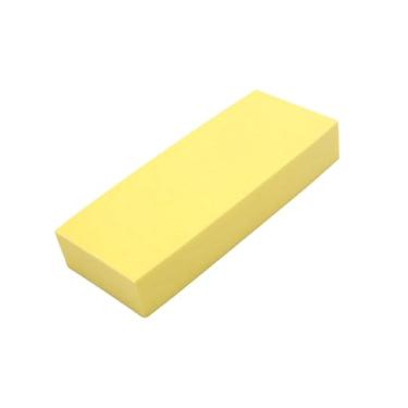 Imagem de REPAIROCK 17,8 cm x 7 cm x 3 cm Esponja de lavagem de carro esponja macia PVA esponja de espuma absorvente de água para lavagem de carro limpeza amarela peças de reposição automotiva