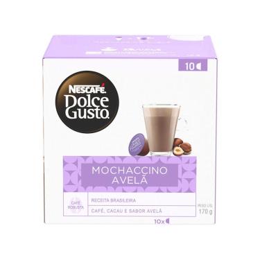 Imagem de Achocolatado NESCAFE DOLCE GUSTO Mochaccino Avelã com 10 Capsulas 170g