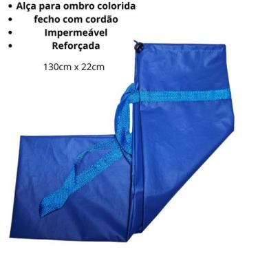 Imagem de Capa Protetora Para Guarda-Sol Impermeável Verão Praia - WAVE SHOP, Az