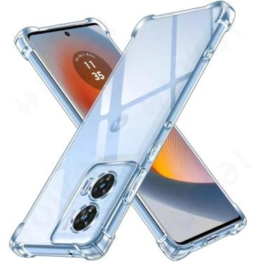 Imagem de Capa Case TPU Transparente Compatível MotoroIa Moto G6 PLAY Anti Impacto Shock Choque Alta Proteção Premium