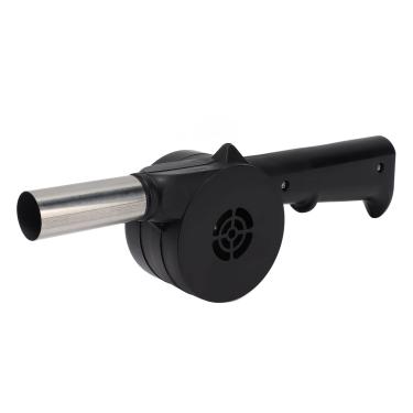 Imagem de Soprador de manivela de mão pequena manual portátil leve soprador de ar para lareira de camping churrasco de fogueira feita de material de abdomínio premium