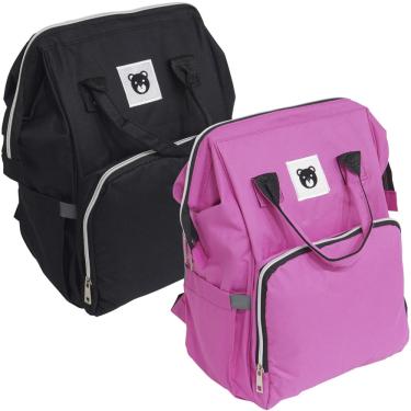 Imagem de Mochila Bolsa Maternidade Bebê Térmica Impermeável Multifunção Menino Menina Brinqway iwmm