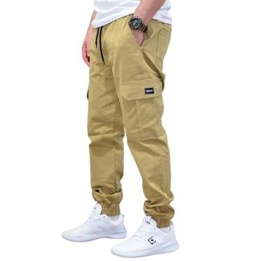 Imagem de Calça Brack Sarja Jogger Cargo  Masculina-Masculino