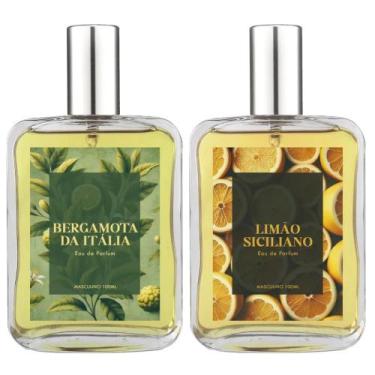 Imagem de Kit Perfume Masc. Bergamota E Limão Siciliano Radiante 100Ml - Essênci