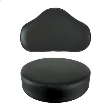 Imagem de Assento e Encosto para Mocho Redondo Preto Escritex - Conforto, Durabilidade e Qualidade