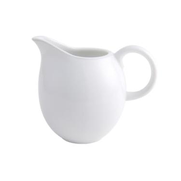 Imagem de Molheira Molheira branca com alça Molho de porcelana Molho para salada Jarra de Molheira(200ml)