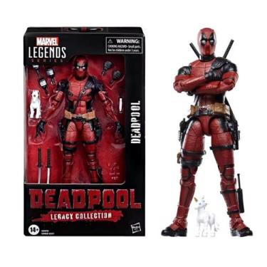 Imagem de Boneco Deadpool Brinquedo Action Figure Com Acessórios Movel
