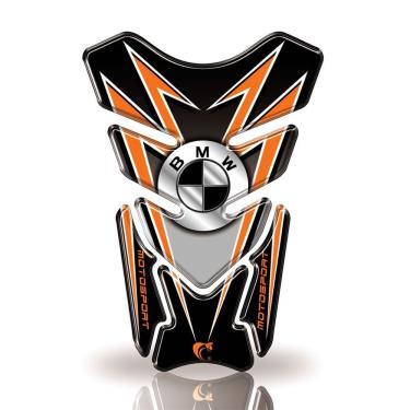 Imagem de Protetor De Tanque Adesivo Moto Bmw -Motosport Laranja