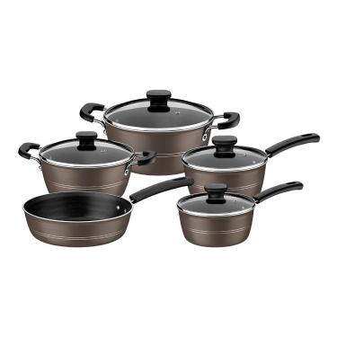 Imagem de Jogo De Panelas Tramontina Sicília 20499615 Avelã Marrom 20499615