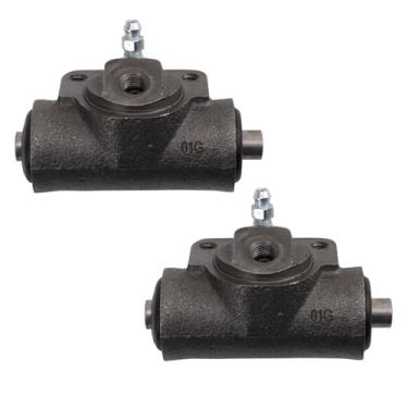 Imagem de TRQ Conjunto de cilindros de roda traseira lado do motorista e do passageiro compatível com Chevrolet Astro 1990-2002 Blazer 1995-1999 2003-2004 S10 1995-2000 GMC Jimmy Safari Sonoma