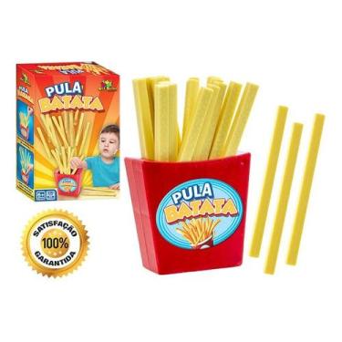 Imagem de Jogo Pula Batata Frita Brinquedo Infantil Diversão Inmetro - Art Brink