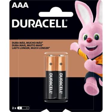 Imagem de Pilha AAA Alcalina Duracell Blister c/2 unidades