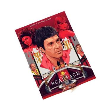 Imagem de Adesivos De Arte De Parede De Pôster De Filme Vintage Scarface Para De