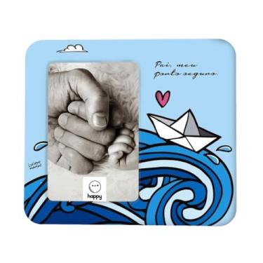 Imagem de Luminária Porta Retrato Bivolt 10x15 - Pai, Meu Porto Seguro