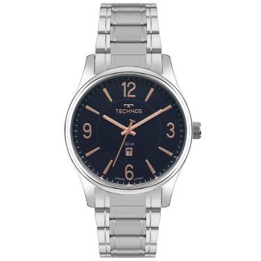 Imagem de Relógio Technos Masculino Steel Prata - 2115tzx-1a 2115tzx-1a
