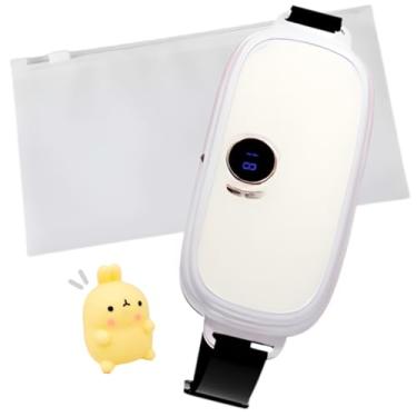 Imagem de Cinta de Aquecimento Bivolt Dores Cólicas Menstruais Portátil + Bolsa de Proteção + Manual + Squishy Bonequinho Kawaii | Testada