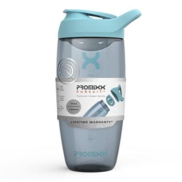 Imagem de Promixx PurSUIT – Coqueteleira esportiva premium para misturas de proteína e shakes de suplementos – Coqueteleira de proteína durável e fácil de limpar