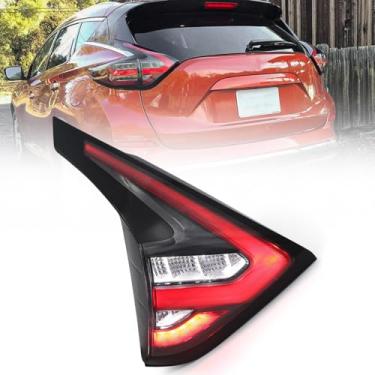 Imagem de Huray Luz traseira interna de LED esquerda adequada para Nissan Murano 2019-2024 LH lanterna traseira lâmpada de freio traseiro acessório de substituição para NI2802128 (lado do motorista)