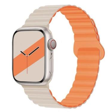 Imagem de Pulseira Magnética de silicone Compativel com IP.Watch Serie 3  38 40 