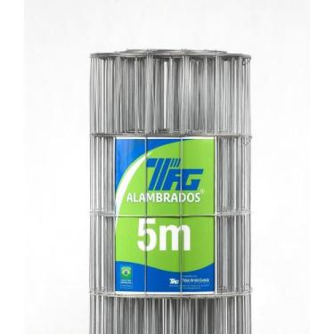 Imagem de TELA SOLDADA TAG MALHA 6,5x15cm FIO 2,30mm RL 05X2,0m - TELAS ARROIO G