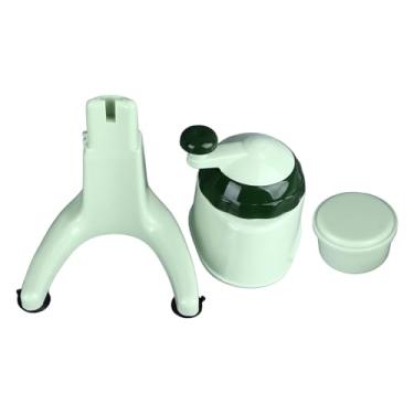 Imagem de Máquina de gelo raspada manual fácil de usar portátil, fabricante de cone de cone de neve portátil para acampar de cozinha em casa material Durável ABS Material inclui molde de