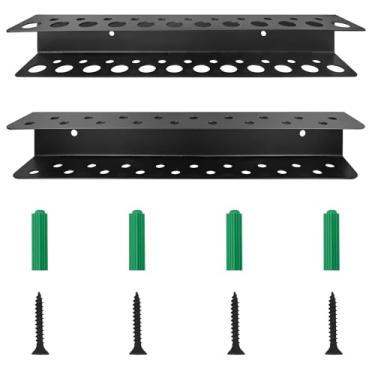 Imagem de Organizador de chave de fenda montado na parede – Organizador de ferramentas resistentes à prova de ferrugem com design durável, armazenamento que economiza espaço para garagem, oficina, bancada de