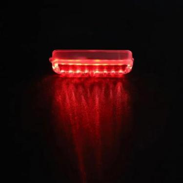 Imagem de Rrlihjgu Luzes Estroboscópicas LED - LED Solar Flashing Bar Light - Luz de de alta visibilidade com mini grade de segurança Luzes de aviso de perigo