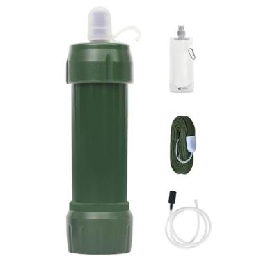 Imagem de Purificador de água para acampamento, purificador de água externo portátil e leve com vários filtros com acessórios para acampamento, piquenique, caminhada